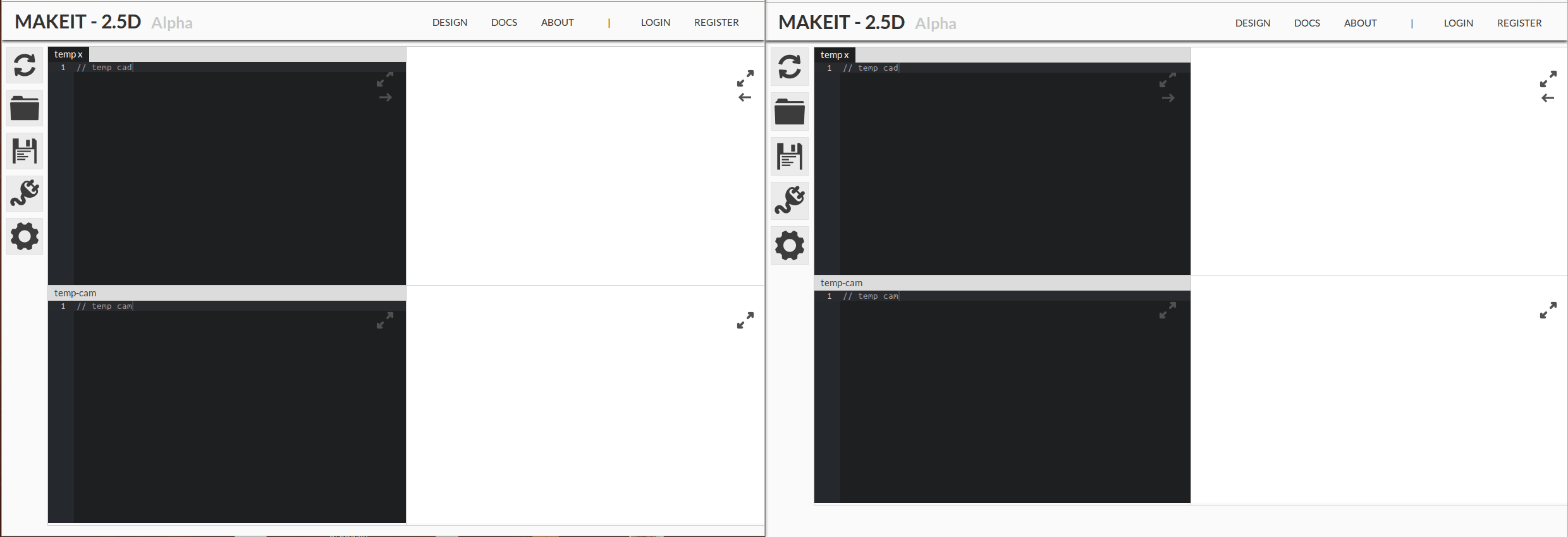 Multiple windows in sync